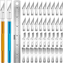 JTIEO 150 PCS Exacto Knife Blades 11, Sharp Hobby Knife Blades